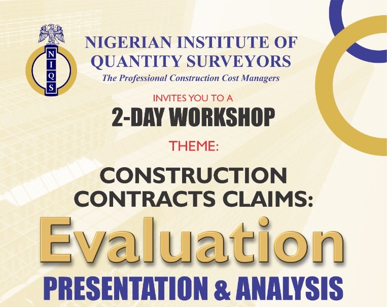 2-Day National Workshop – Construction Contracts Claims: Evaluation Presentation and Analysis